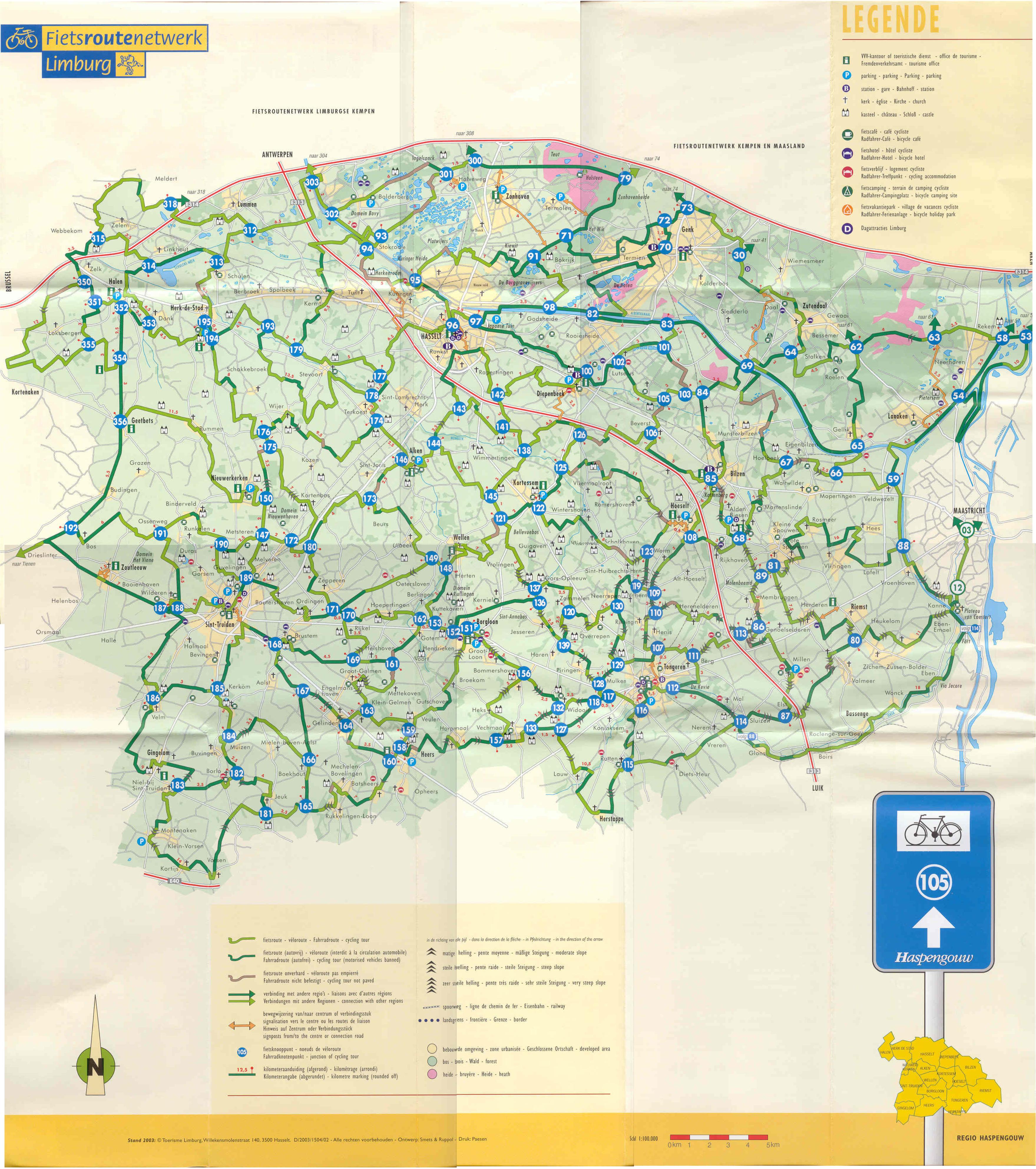 Fietsen Limburg Haspengouw Groot